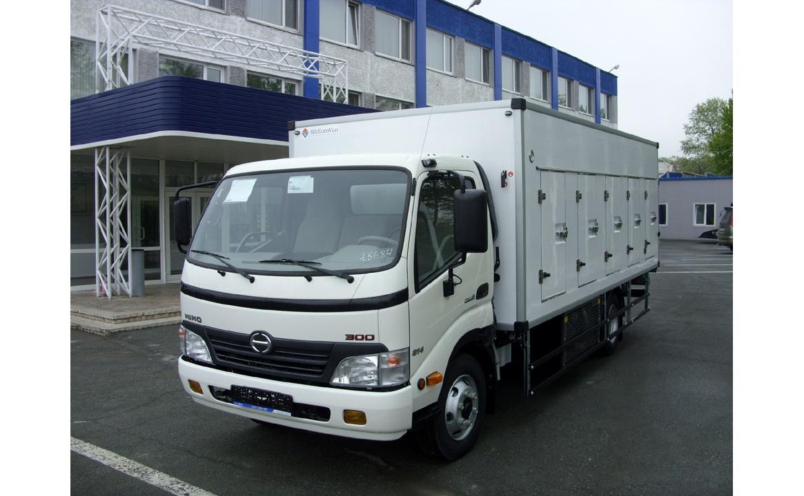 HINO 300: продажа грузовиков Hino от дилера, цены и технические  характеристики